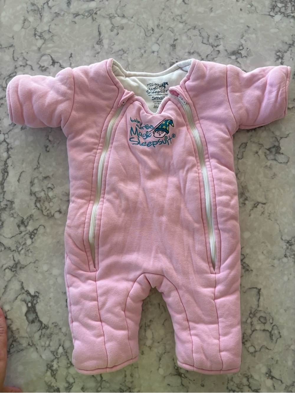 Merlin Magic Sleepsuit - Pink - Small